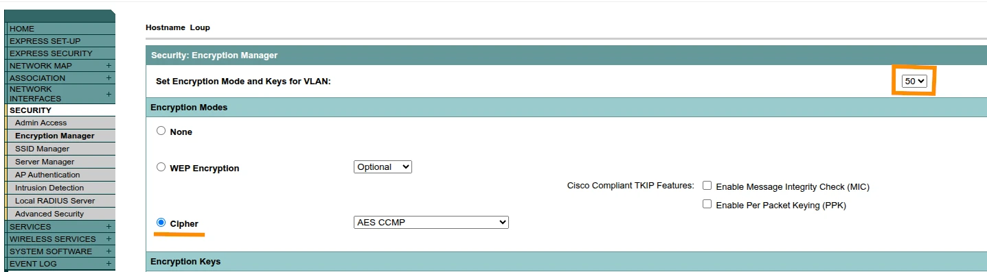 Encryption Manager